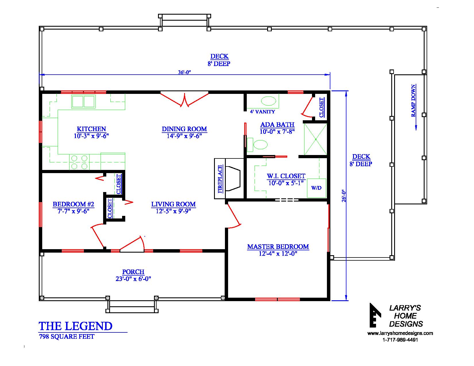 Wheelchair Accessible Tiny House Plans