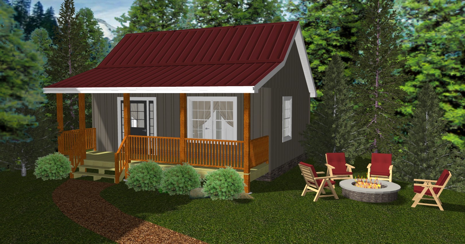 Tiny House Plan With Loft 495 SQ FT Construction Concept Design Build LLC Lupon gov ph Tiny House Plan With Loft 495 SQ FT Construction Concept Design Build LLC Lupon gov ph